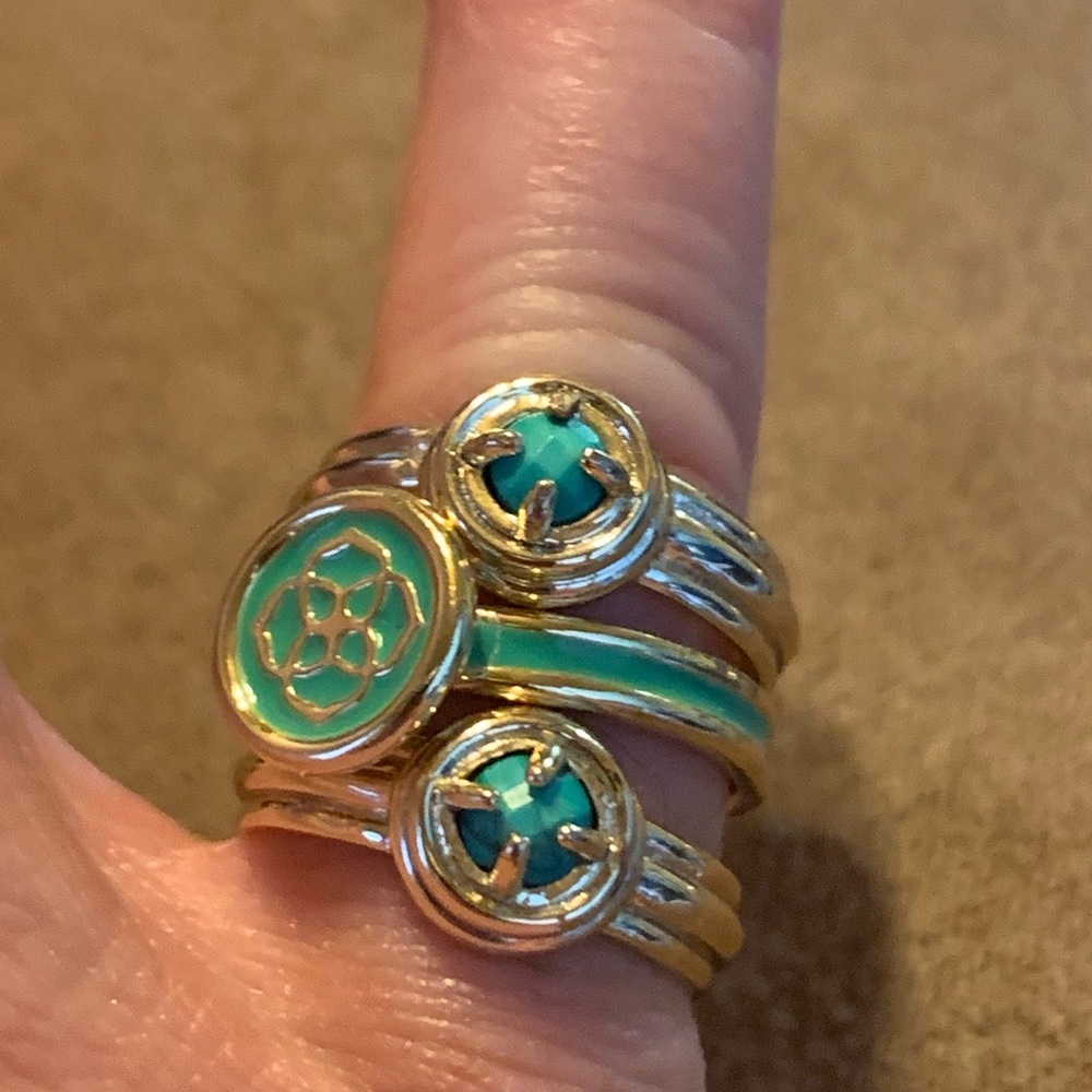 Kendra Scott stack of rings